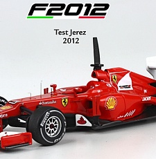 Ferrari F2012, F. Alonso, 1:43