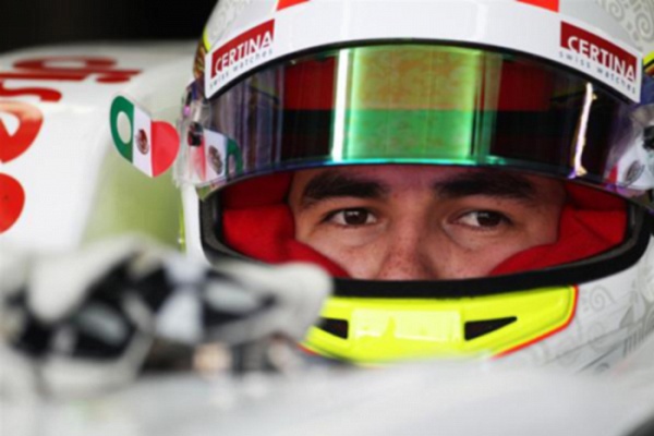 Гран При Италии 2012 г. Пятница 7 сентября первая практика Серхио Перес Sauber F1 Team