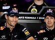 Гран При Австралии 2012 четверг 15 марта Себастьян Феттель и Марк Уэббер Red Bull Racing