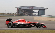Гран При Китая 2013г. Пятница 12 апреля первая практика Макс Чилтон Marussia F1 Team