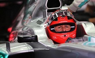Гран При Кореи 2012 г. Суббота 13 октября третья практика Михаэль Шумахер Mercedes AMG Petronas