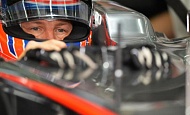Гран При Бахрейна 2013г. Пятница 19 апреля первая практика Дженсон Баттон Vodafone McLaren Mercedes